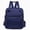 Blue, variant on QYMHOODS Women's Multi-Pocket Convertible Backpack, Lightweight Shoulder Bag with Quilted Front Pocket