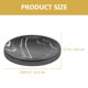 thumbnail image 2 of Nordic Style Soap Box Resin Soap Dish for Storage 2Pcs Black Color, 2 of 5