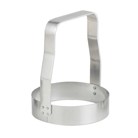 Kwik Kut Plain Edge Manual Food Chopper, Stainless Steel Blade, 2.875-Inch Diameter x 3-Inches Tall, Made in the USA