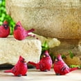 thumbnail image 2 of RAZ Imports Set of 3 Resin Cardinal Figurines, 3", 2 of 2
