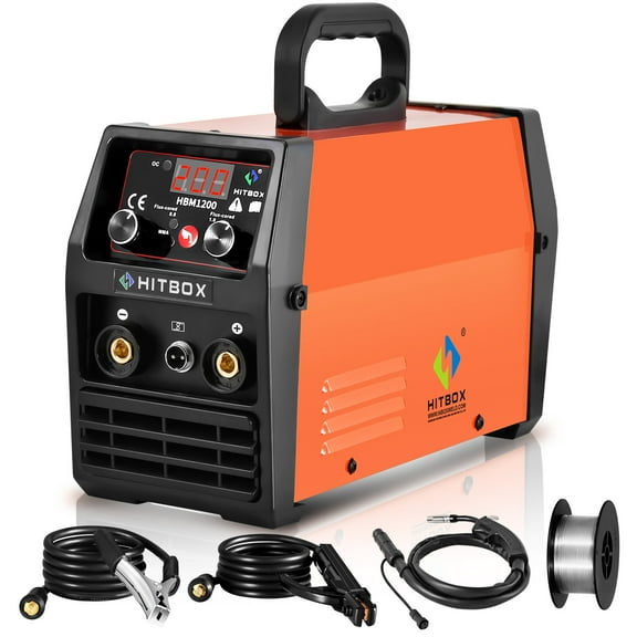HITBOX 3 in 1 MIG Welder Flux-Core Wire 110V/220V MMA/ TIG/ MIG/ Welding Machine