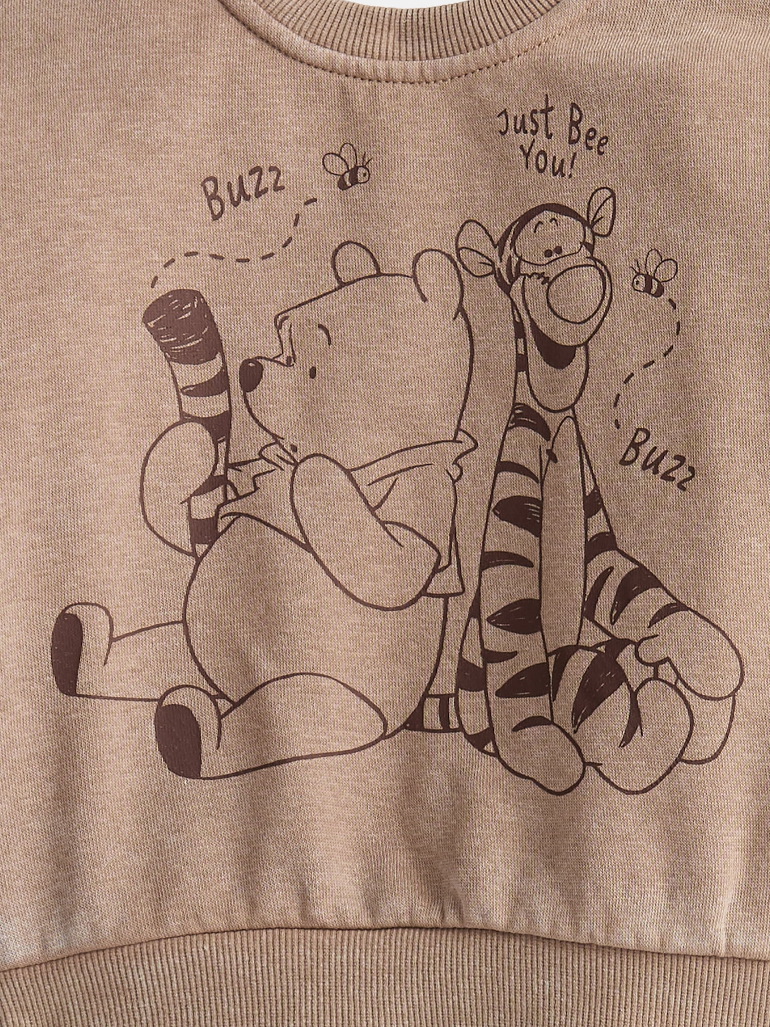 Winnie the Pooh Baby Boys Fleece Crewneck Sweatshirt and Sweatpants Set, Sizes 0/3M-24M