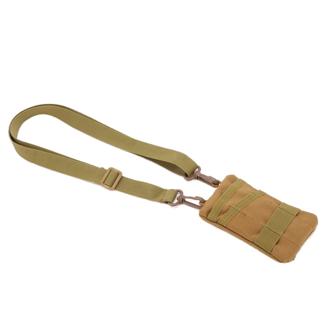 Bolso diario portátil con cremallera en la cintura, bolso portátil de viaje con cremallera en la cintura EDC Molle de nailon billetera con bolsa para exteriores lograr más Jadeshay A