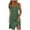 Green, variant on Timegard Summer Dresses for Women V Neck Sleeveless Button Slim Fitting Casual Comfy Dresses Fashion