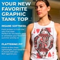 thumbnail image 6 of Womens You Never Know How Long A Minute Is Until Youre Exercising Fitness Tank Funny Workout Joke Tee for Ladies, 6 of 8