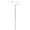 Silver, variant on BIMZUC Eyelash Extension Mirror Detachable Handle Moon Shaped Stainless Steel Makeup Mirror Pink, 5.12 in / 13 cm