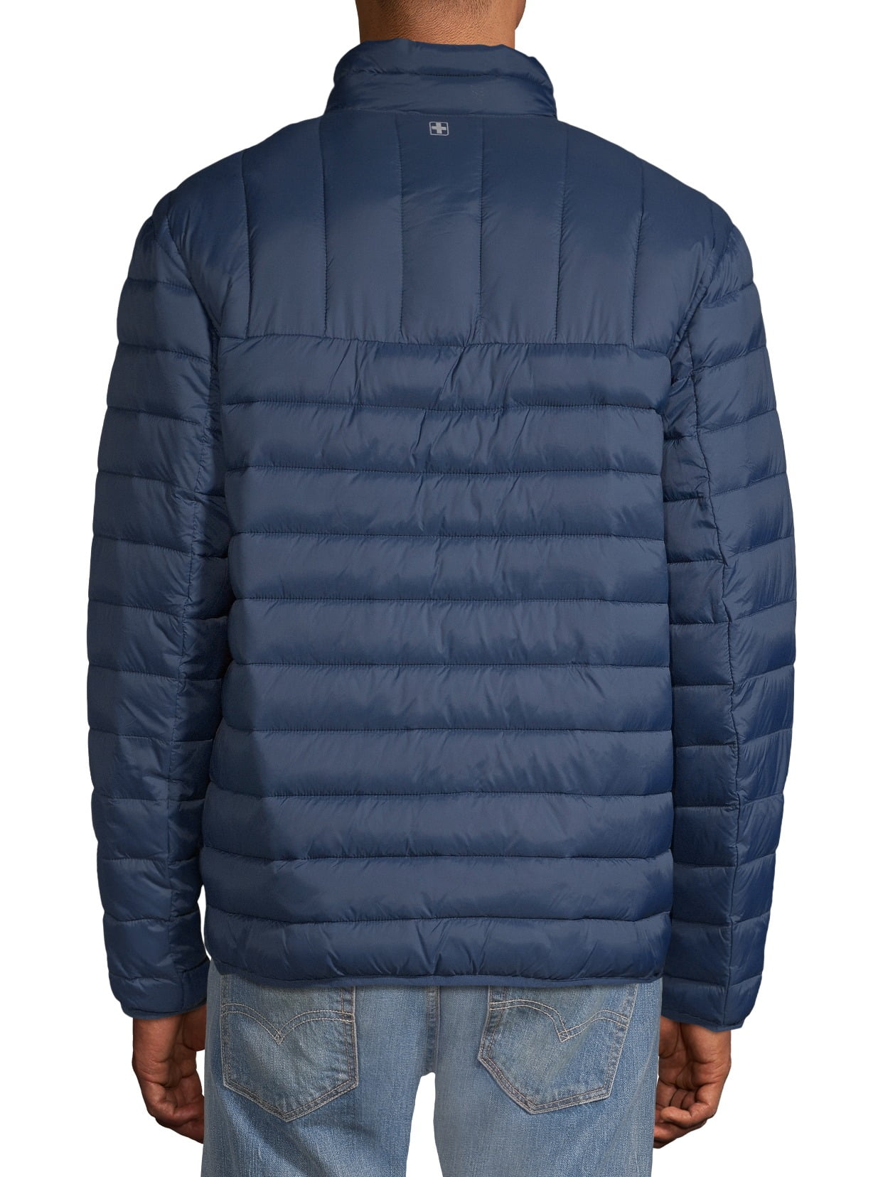 swiss tech puffer jacket