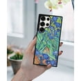 thumbnail image 5 of WIRESTER Shockproof Soft Rubber Cover Case for Samsung Galaxy S25 Ultra 6.8" 2025, Irises Vincent Van Gogh, 5 of 5