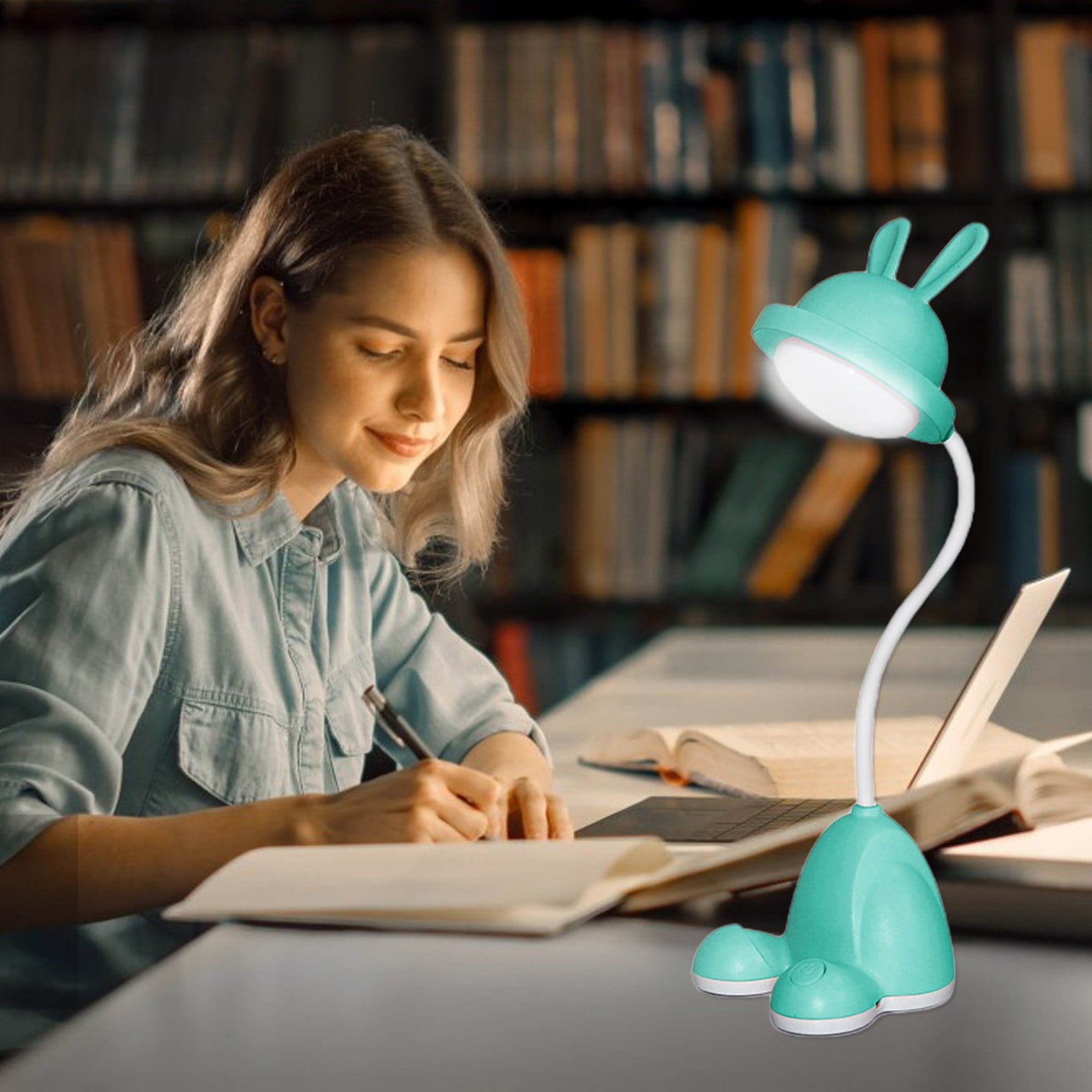 ライト・ランタン lod products LP on the desk Zenithome 3-Speed USB Rechargeable Desk Lamp with Pen Holder