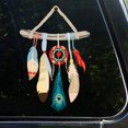 thumbnail image 1 of Decal Stickers for Cars Funny Window Stick Garland with Feathers Car Decal Car Decoration Self Adhesive Window Sticker for Van Truck Vehicle 15 Inch, 1 of 1