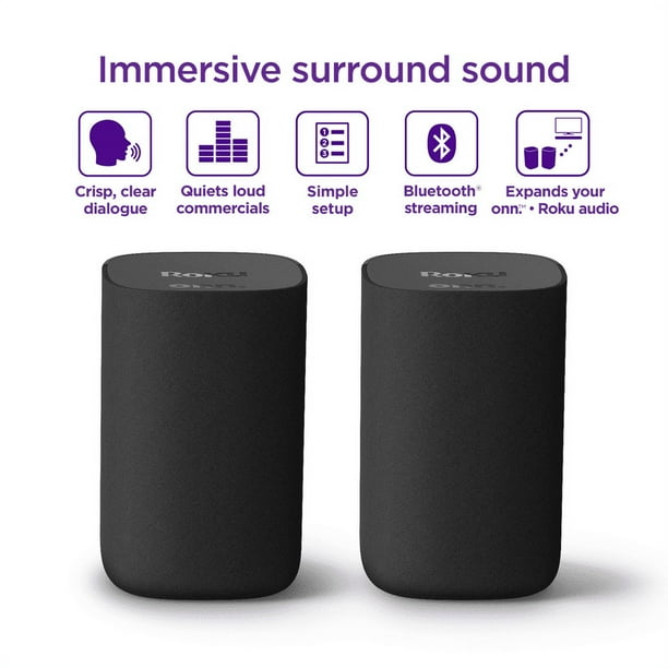 onn. Roku Wireless Speakers - Walmart Business Supplies