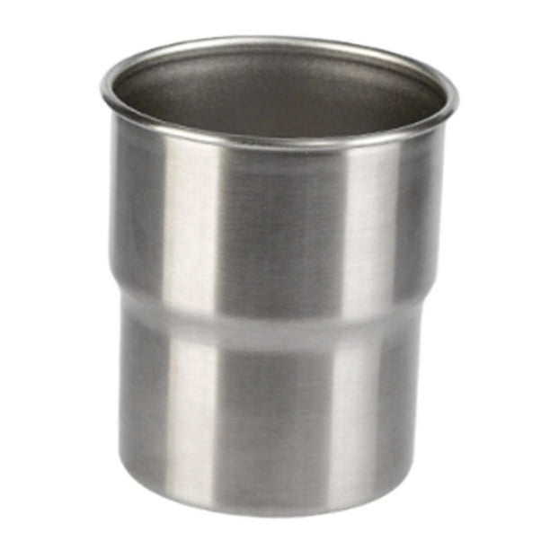 Vaso de acero inoxidable para beber, taza de camping de 300 ml, apilable, para exteriores, ideal para barbacoas, excursiones, escalada, senderismo y Astilla