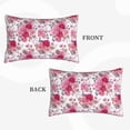 thumbnail image 2 of Honeii Peonies And Roses Decorative Throw Pillow Case - Elevate Your Couch, Sofa, or Bed with Stylish Home Decor, Perfect Gift Idea-20"x30", 2 of 6