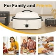 thumbnail image 3 of Superjoe Electric Roaster Oven 1450W 18 qt Electric Turkey Roaster, 3 of 5