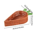 thumbnail image 3 of TIELUTT Handwoven Woven Storage Imitation Fruit and Snack Holder for Home Kitchen and Small Meal Prep Containers Portable Pantry Storage for Kitchen with Bread Storage Container Lunch Bowls with Lids, 3 of 7