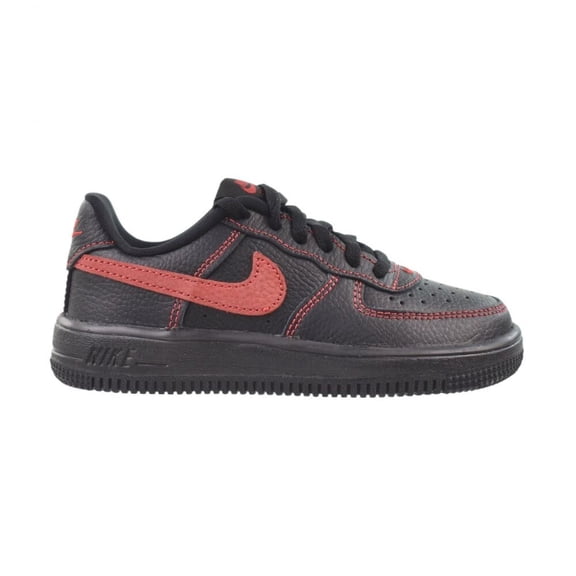 Nike Force 1 Low LV8 3 Lace (PS) Little Kids' Shoes Black/Red im7997-001