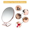 thumbnail image 6 of Double Sided Hand Held Mirror Makeup Mirror with Adjustable Handle, 6 of 7