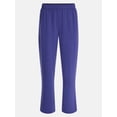 thumbnail image 5 of Women’s Halloween Printed Foldover Waistband French Terry Lounge Pants, 29" Inseam, Sizes XS–3X, 5 of 5