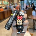 thumbnail image 1 of Anime Disney Keychain Cartoon Mickey Mouse Minnie Lilo & Stitch Cute Doll Keyring Ornament Key Chain Car Pendant Kids GiftChina Gao Jinjia LED, 1 of 2