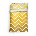 thumbnail image 4 of Chevron Reusable Market Bag, Pattern with Zigzag Yellow Ombre Birthday Celebration Parties Gatherings, Printed Foldable Bag for Shopping and Grocery Large Capacity, Yellow Pale Yellow, by Ambesonne, 4 of 4
