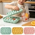 thumbnail image 1 of Bandeja Flexible Apilable de Silicona para Hacer Bolas de Hielo, Molde de Hielo de 22 Compartimentos de Fácil Liberación para Hacer Cubos de Hielo para Whisky, Cócteles y Bebidas Diarias de Café, 1 of 7
