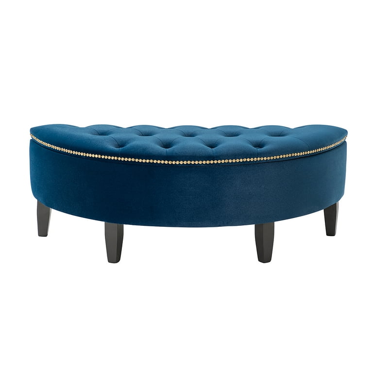 ARTFUL LIVING DESIGN Storage Ottoman Bench for Bedroom with Button