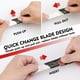 thumbnail image 5 of Cuchillo plegable/navaja multiusos WORKPRO 2 en 1 con 10 cuchillas, 5 of 8