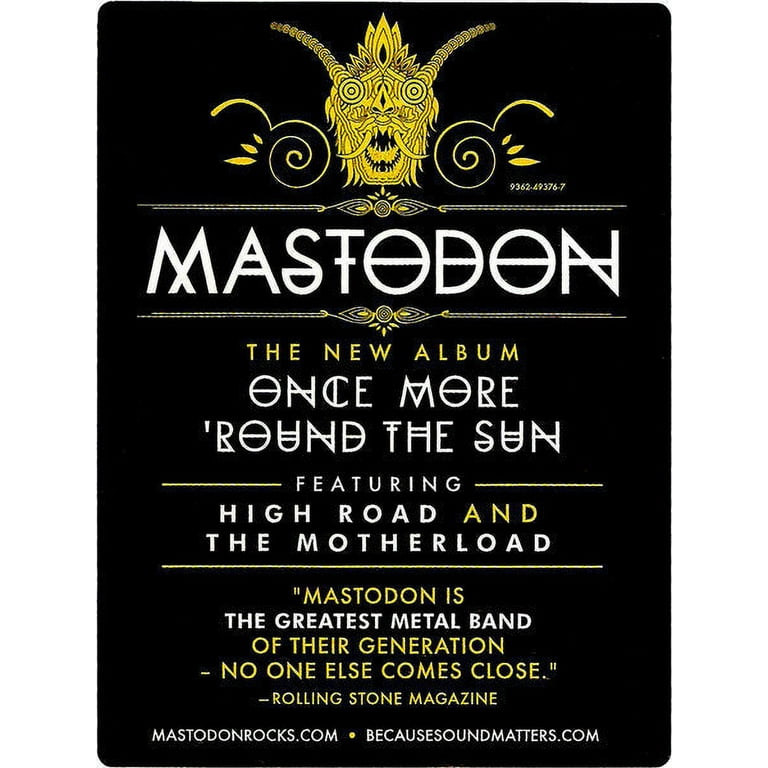 Free Shipping! Mastodon - Once More Round the Sun - Music Free Shipping! Mastodon - Once More Round the Sun - Music
