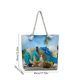 thumbnail image 3 of Beach Bag Big Tote Shoulder Women Linen Coarse Canvas Fashionable Casual Handbag Short Distance Travel Bag, 3 of 6