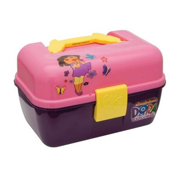 Zebco 590248 Dora Tackle Box, Pink & Purple 