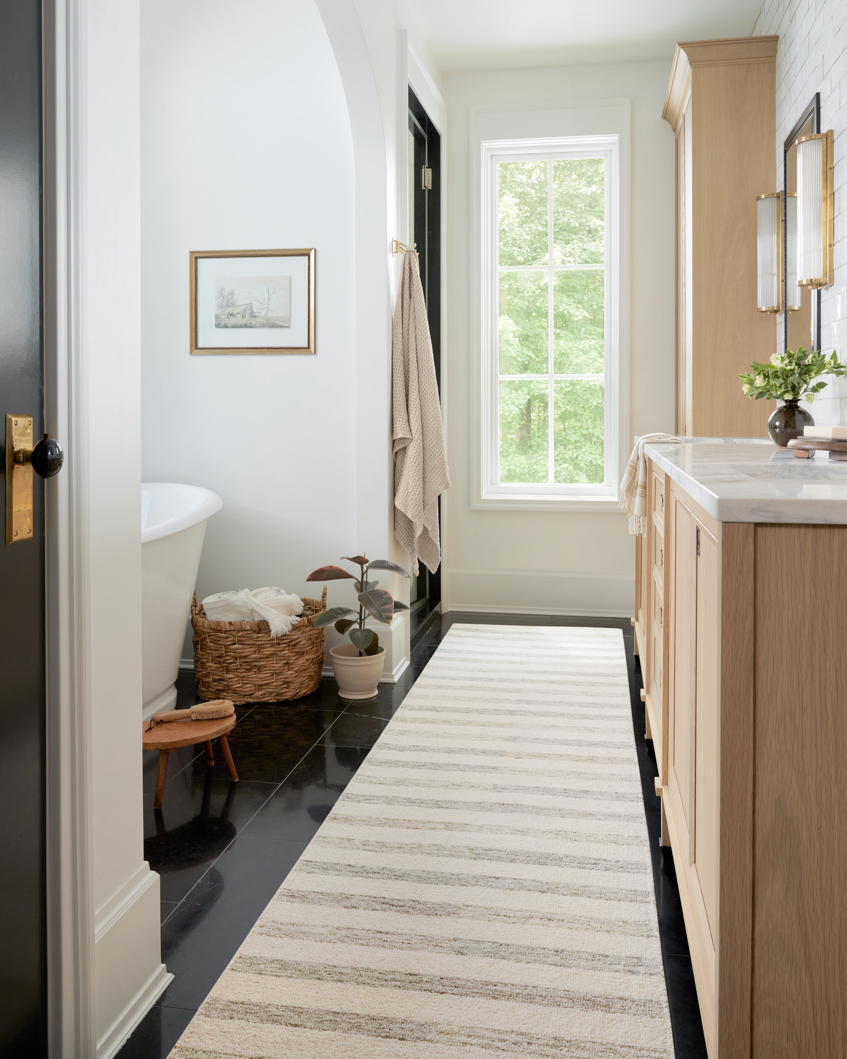 Chris Loves Julia x LoloiChris Ivory / Slate 8'-6" x 11'-6" Area Rug