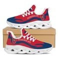 thumbnail image 1 of Zapatillas ligeras y transpirables con diseño de emblema nacional de la bandera dominicana, zapatillas con plataforma y cordones, zapatos casuales, 1 of 6