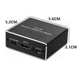thumbnail image 4 of Compatible Audio Extractor Stereo Extractor Converter Optical 3.5mm Audio Splitter Adapter, 4 of 5