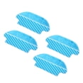 thumbnail image 1 of 4 Pack Mopping Cloth Replacement for Cecotec Conga 3490/ 4090 Robot Vacuum Cleaner Washable Mopping Pad Accessories, 1 of 7