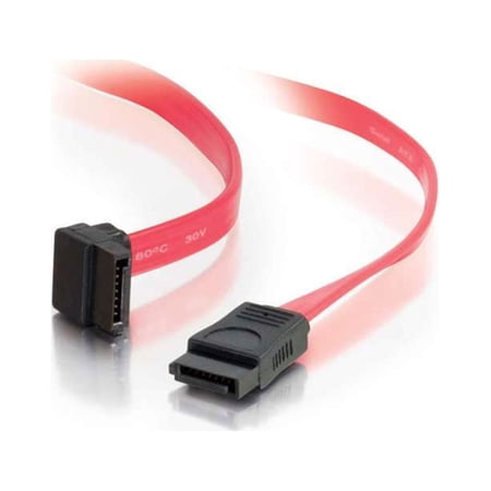 UPC: 0757120101819 | C2G 10181 18in 7-Pin 180 degree to 90 degree 1-Device Serial ATA Cable