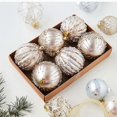 thumbnail image 4 of christmas tree Christmas Decorations Christmas Painted Ball Hanging Decoration Holiday Dress Up Gift Box Painted Ball Scene Arrangement Props Hangings, 4 of 5