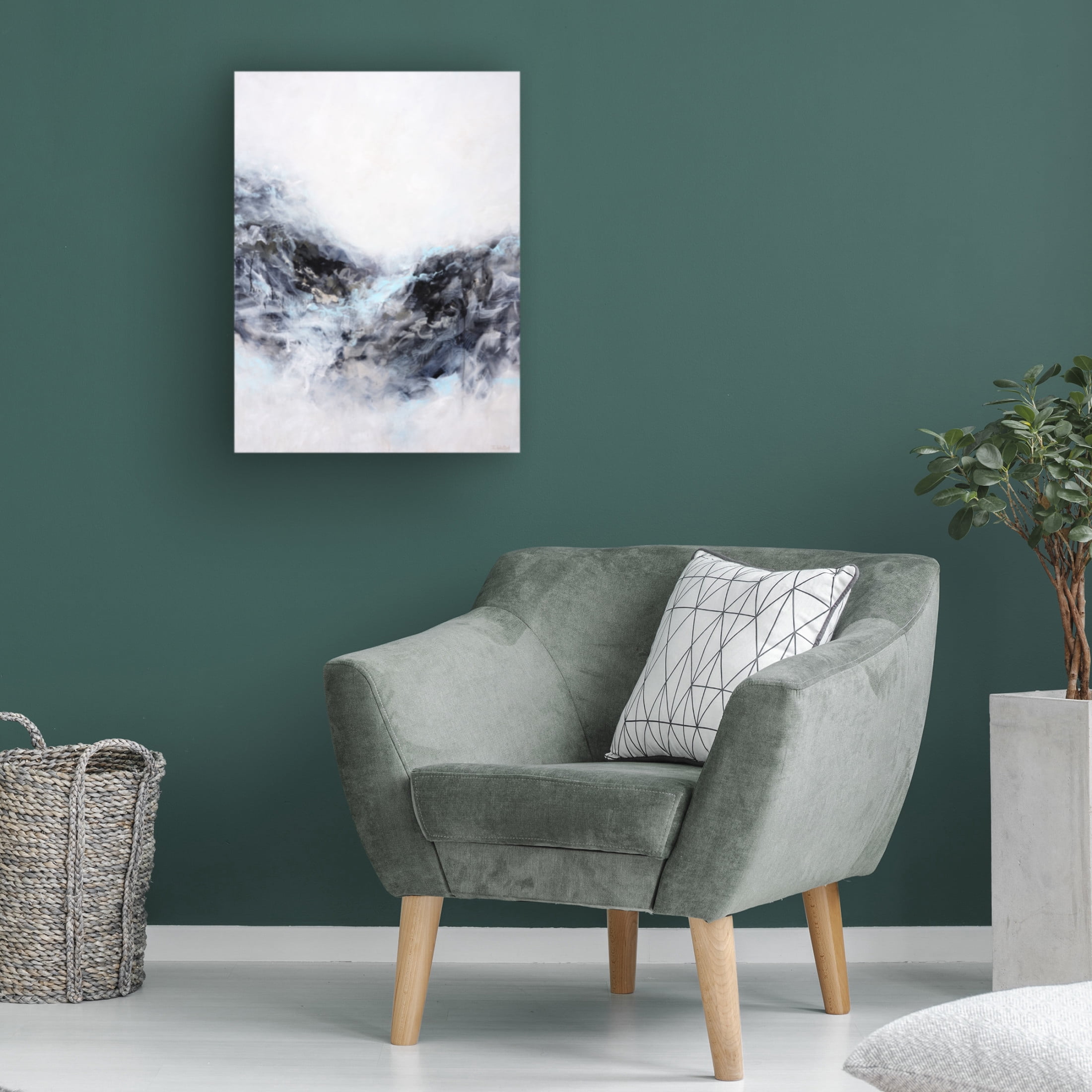 Trademark Fine Art Francoise Wattre Ebb and Flow Canvas Wall Art