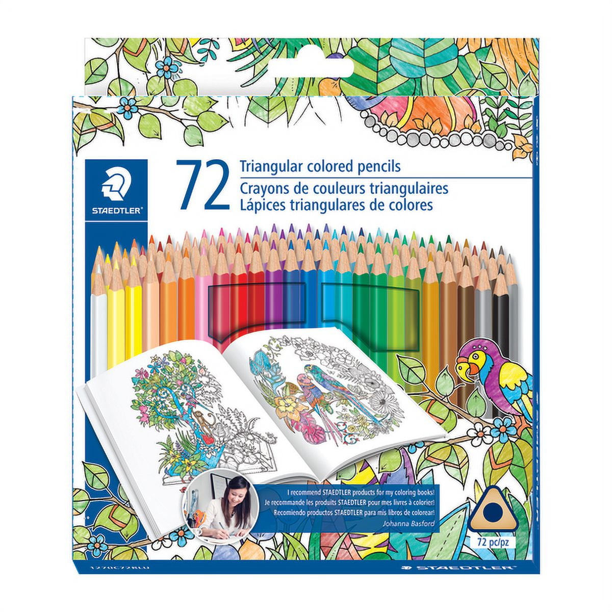 STAEDTLER Triangular Barrel Colored Pencil (72 Count