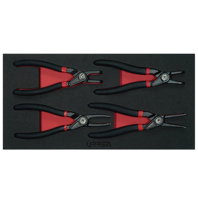 Juego De 4 Pinzas Para Anillos De Retención CH131 Urrea