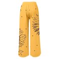 thumbnail image 3 of WILLBEST Pantalones Casuales para Mujer, Holgados, de Pierna Recta, Cómodos, con Cintura Elástica, para Uso Diario, Moda de Primavera y Verano. Extra Grande, 3 of 5
