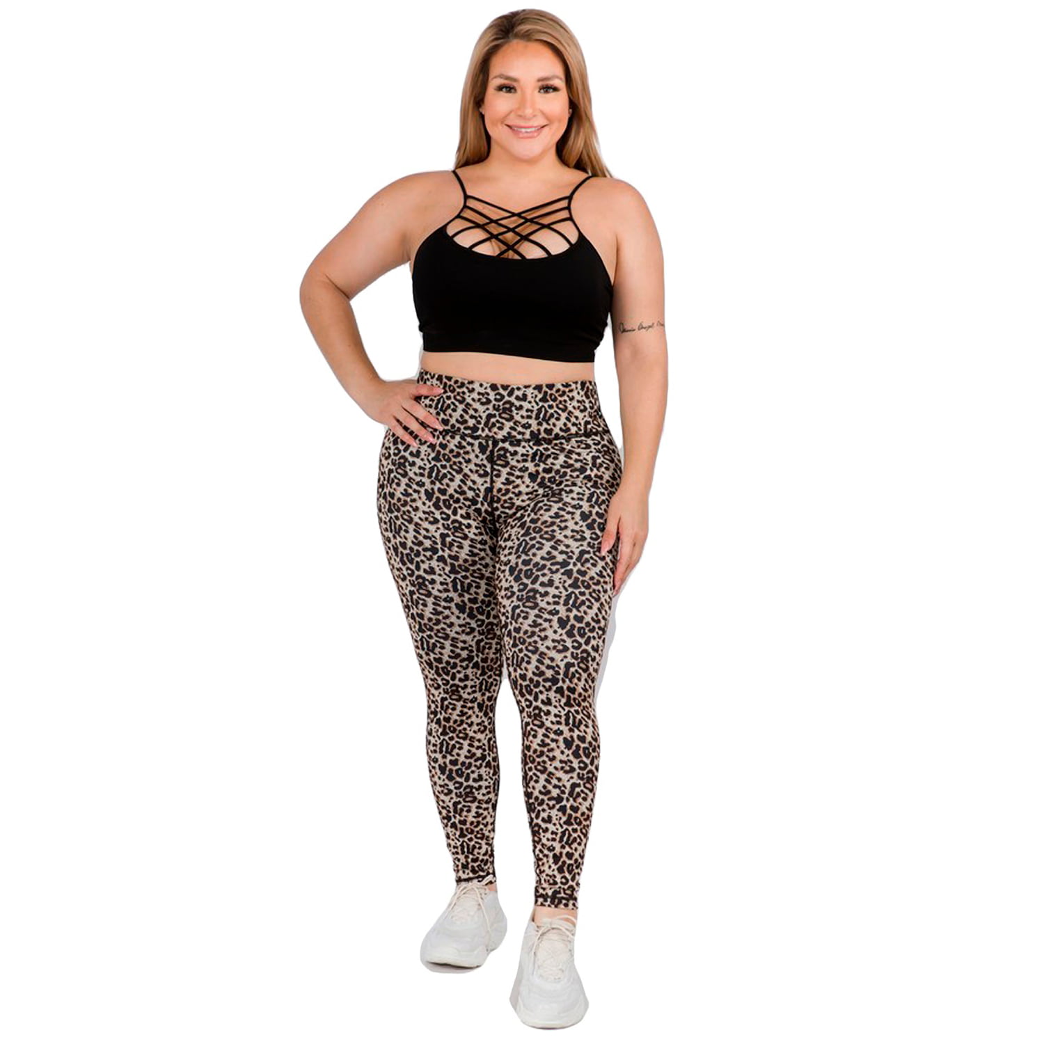 30 Minute Cheetah workout leggings with Comfort Workout Clothes