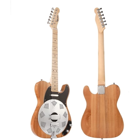 Musoo Resonator Guitar Electric Resonator Guitar TL Style
