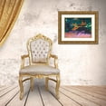 thumbnail image 3 of Gauguin, Paul 32x25 Gold Ornate Wood Framed with Double Matting Museum Art Print Titled - By the Sea, 3 of 4