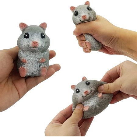 Image showcasing WayFengLi Cute Decompression Hamster Stress Ball,Relieve Stress Fidget ...