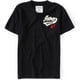 thumbnail image 1 of Camiseta gráfica Aeropostale con Cuello en V para hombre negra mediana, 1 of 2