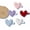 A, variant on 5 count Cute Valentine's Heart Hair Clips Glitter Heart Shaped Hair Barrettes Snap Hairpins for Little , Teen, Girls, Small Love-Themed Hair Accessories (B)