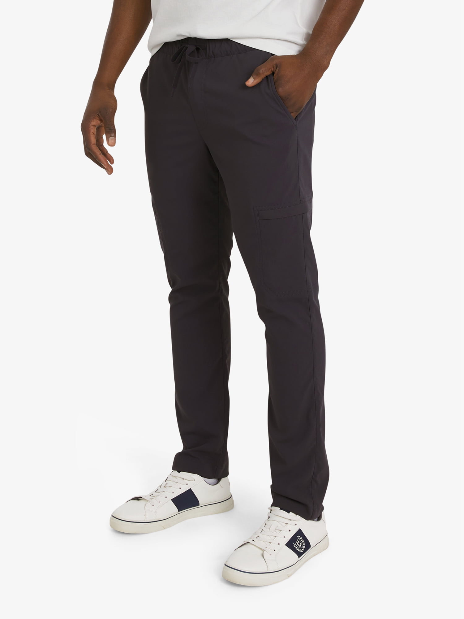 Chaps Men's & Big Men's Performance Canvas Utility Jogger Pants, Sizes S-3XL