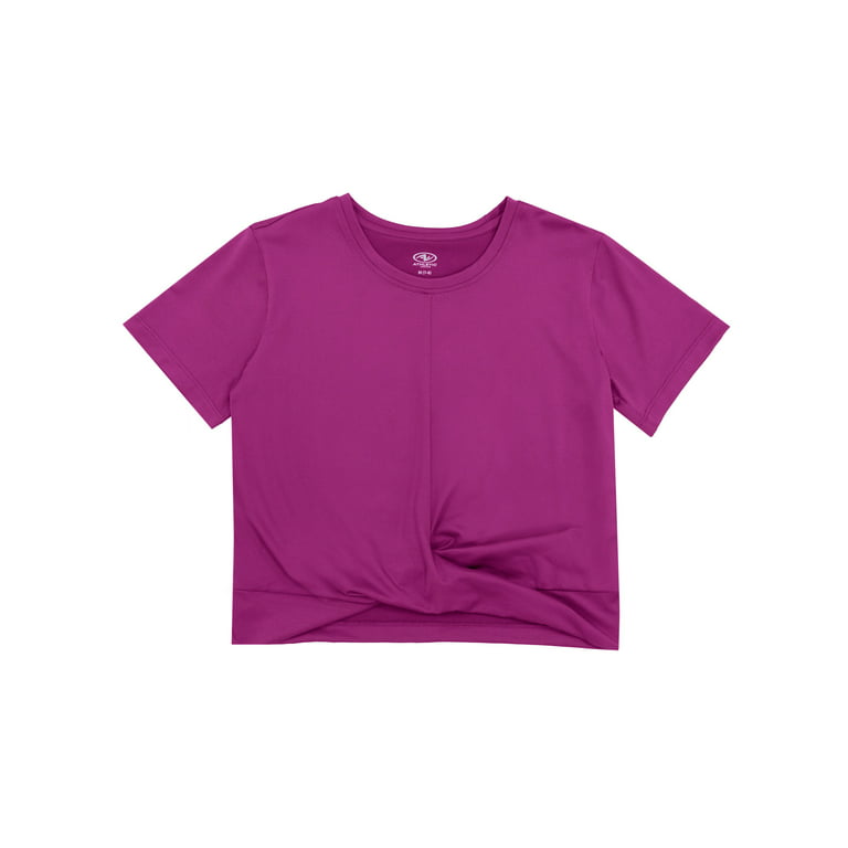 Varsity Waffle Knit Baseball T-Shirt — Girls
