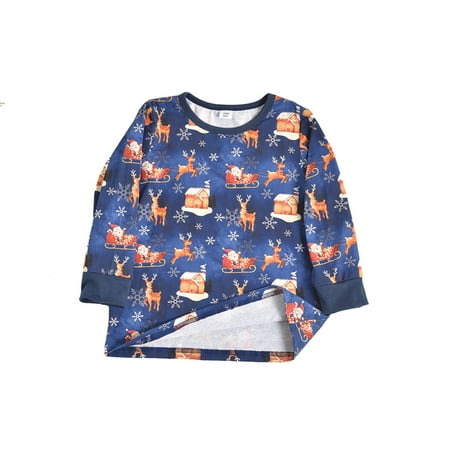 

TAIAOJING Kids Christmas Matching Pjs for Family Onesie Pajamas Set Family Pajamas Pajamas s Santa Sleepwear Outfits Matching Set