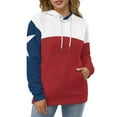 thumbnail image 4 of Texas State Flag 3D Print Hoodie Men Women Autumn Thin Pullover Sweatshirt Vintage Streetwear Tops, 4 of 6